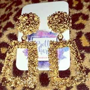 Gold Trendy Earrings